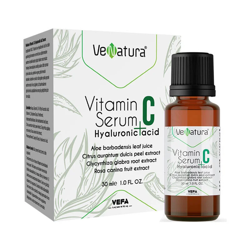 Venatura Vitamin C + Hyaluronic Acid Skin Care Serum 30 ml