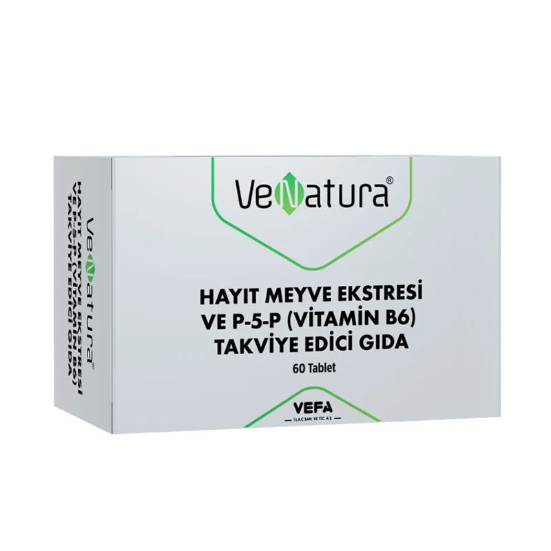 Venatura Hayıt Fruit Extract And P-5-p (vitamin B6) 60 tablets