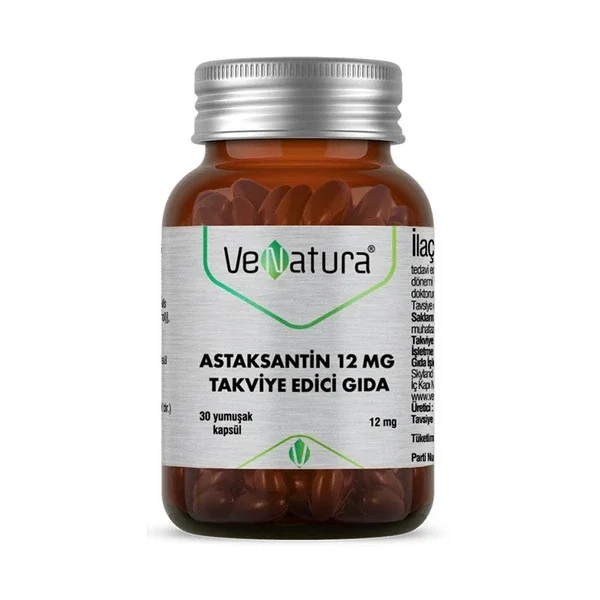 Venatura Astaxanthin Supplementary Food 30 soft Capsules