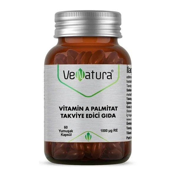 Venatura Vitamin A Palmitate 60 soft Capsules