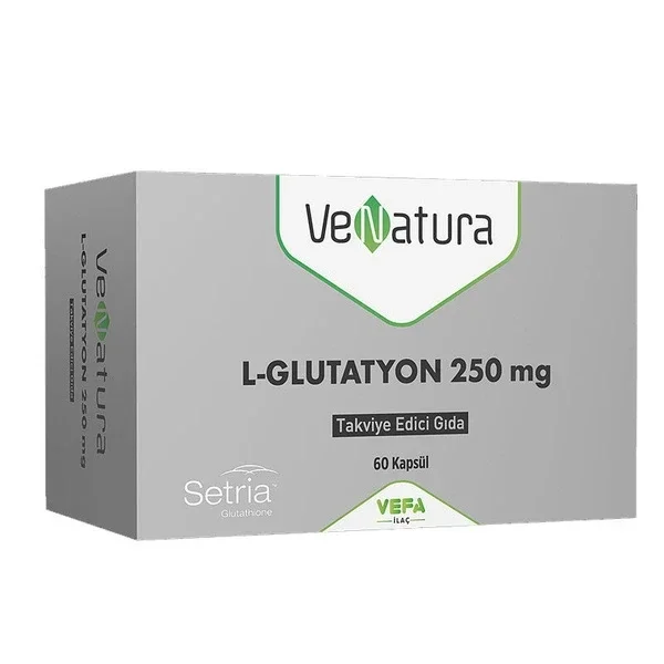 Venatura l-glutathione 250 mg 60 soft Capsules