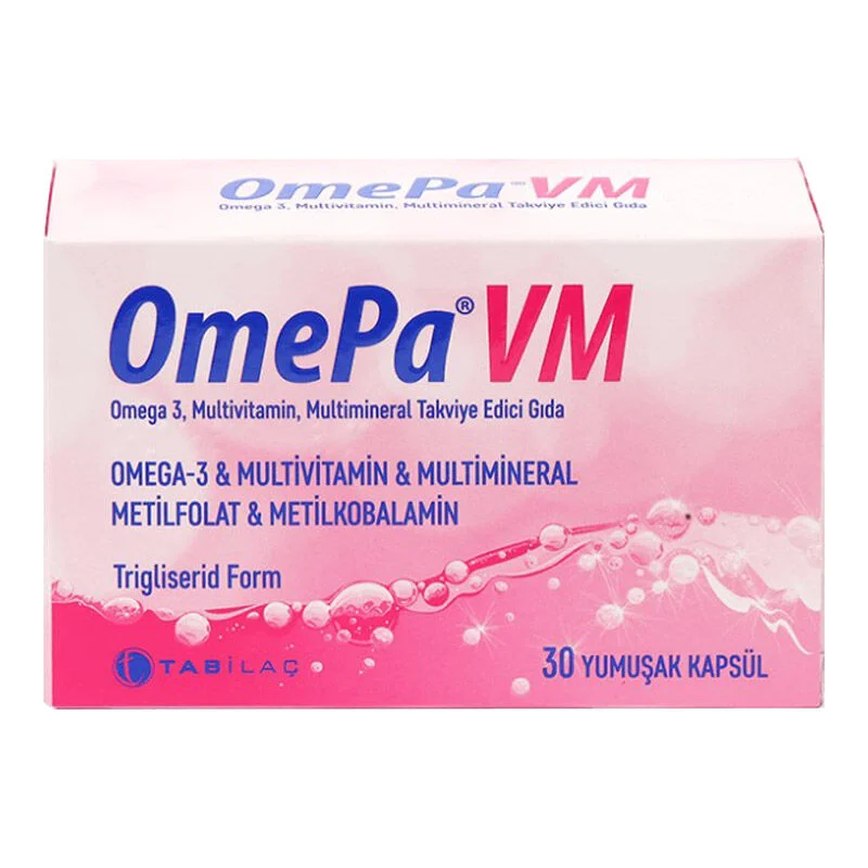 Omepa Vm Food Supplement 30 soft Capsules