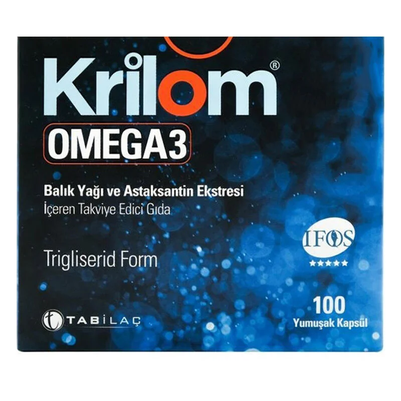 Krilom Omega 3 soft Capsules 100 capsules