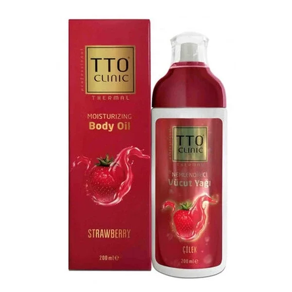 Tto Clinic Body Oil 200 ml - Strawberry