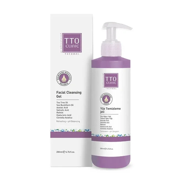 TTO Clinic Facial Cleansing Gel 200ml – Refresh & Purify Skin