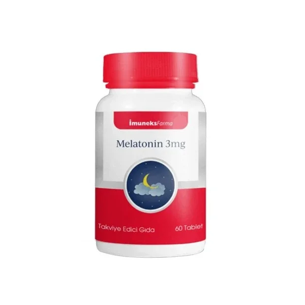 İmuneks Farma Melatonin 3 mg Supplementary Food 60 tablets