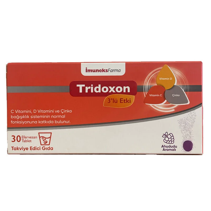 Imuneks Farma Tridoxon Dreifachwirkung Brausetabletten 30 Stück