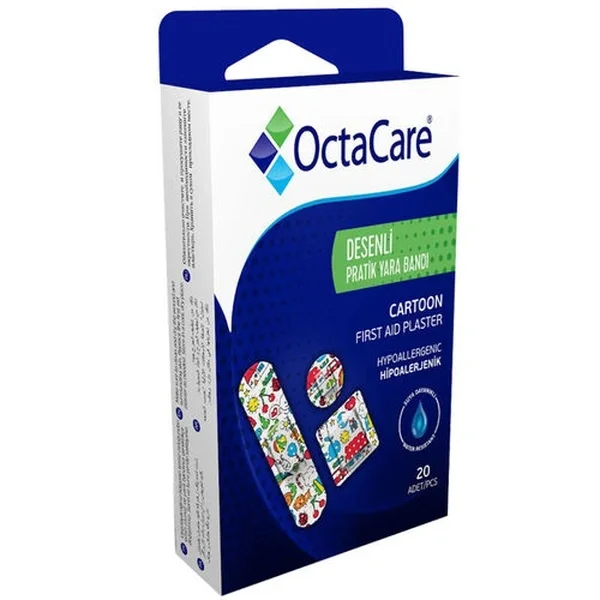 Пластырь Octacare с узором 20 шт