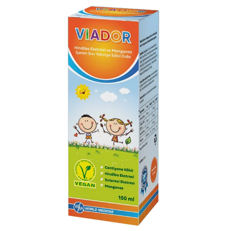 Syrup Containing Viador Chicory Extract And Manganese 150 ml