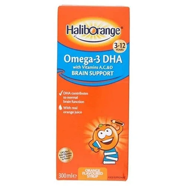 Haliborange Omega 3 fish Oil Syrup 300 ml