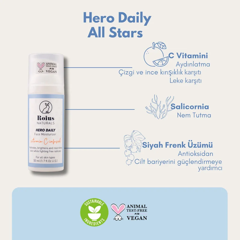 Roius Naturals Hero Tagescreme 50ml