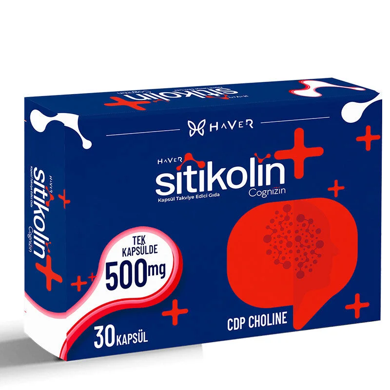 Haver Farma Sitikoline Cogniz 500 mg 30 capsules