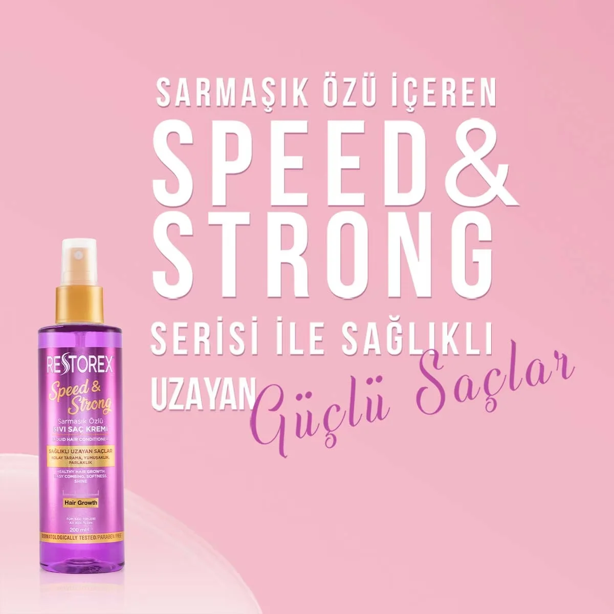 Restorex Speed Strong Flüssige Haarcreme - 200ml