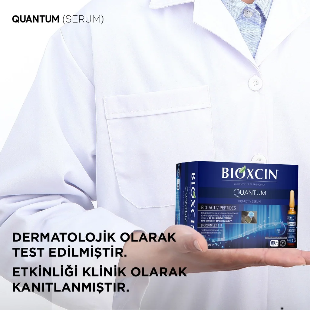 Bioxcin Quantum Anti Hair Loss Serum Ampoules 15 x6 ml
