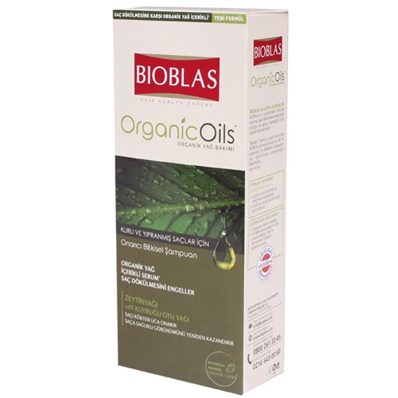 Bioblas Repairing Herbal Shampoo For Dry And Damaged Hair 360 ml