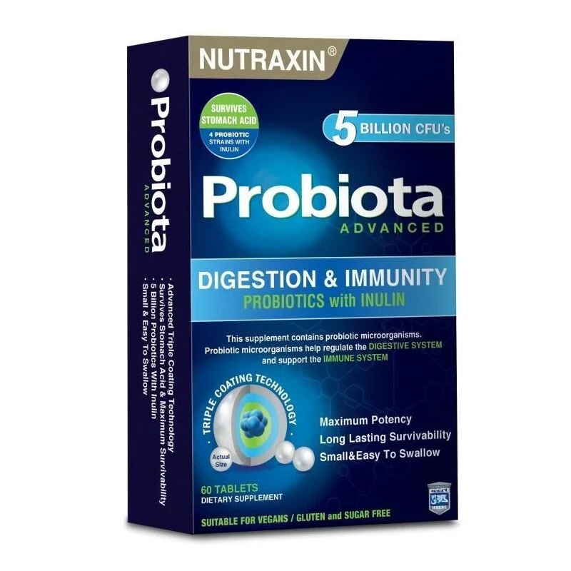 Nutraxin نيوتراكسين بروبيوتا أدفانسد 60 قرصًا