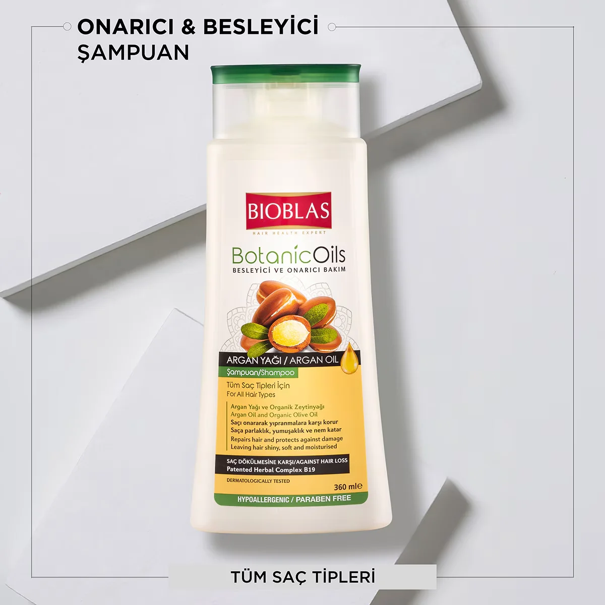 Bioblas Botanicoils Argan Oil Shampoo 360 ml