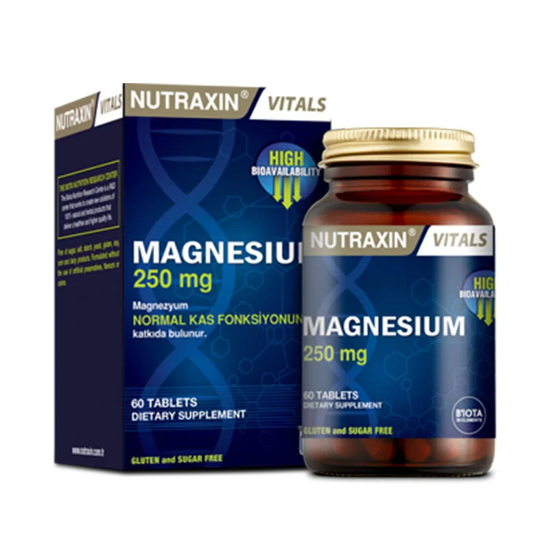 Nutraxin Magnesium Citrate 250 mg 60 tablets