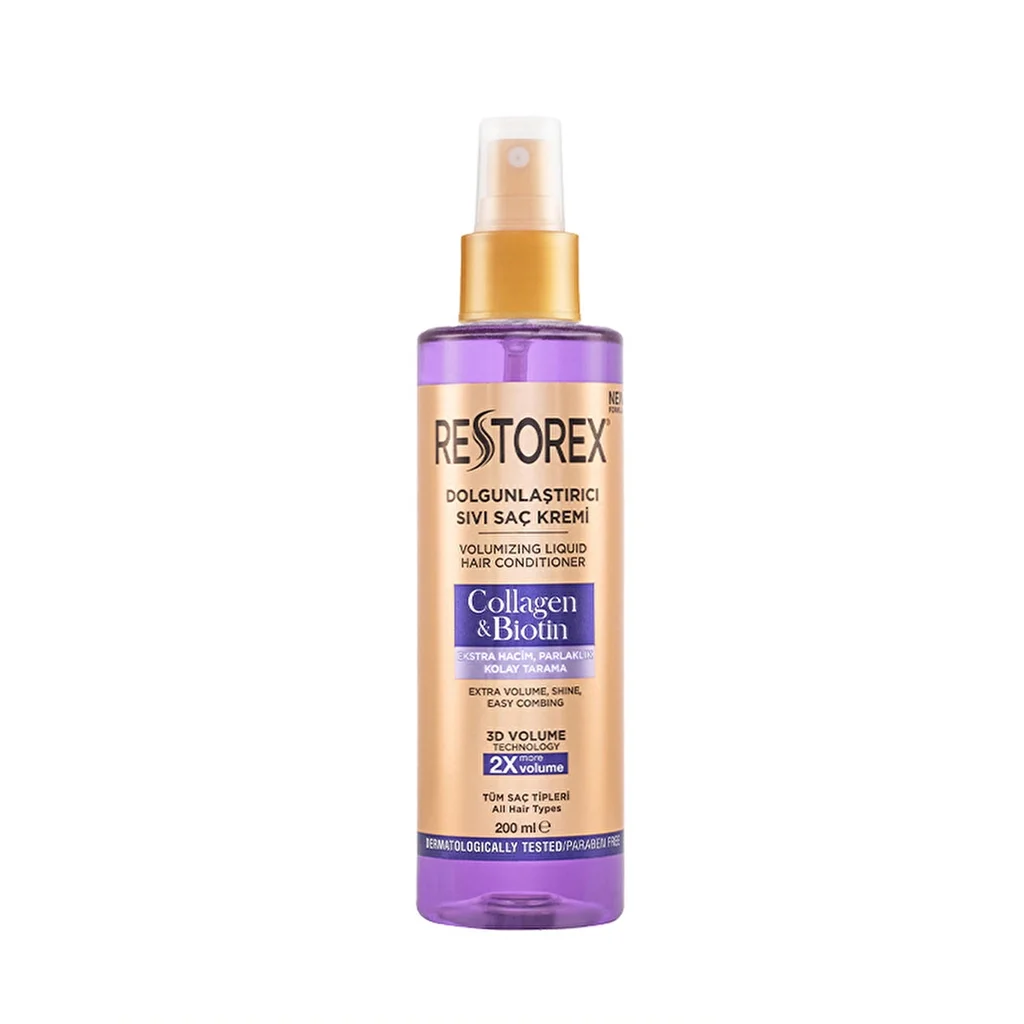 Restorex Collagen Biotin Plumping Liquid Hair Conditioner 200 ml