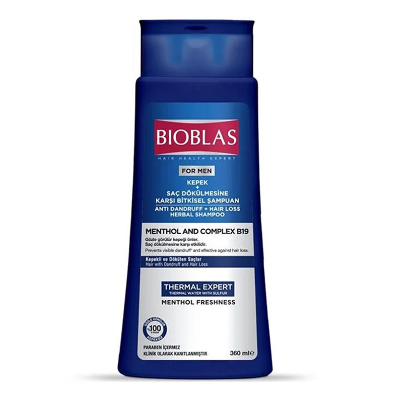 Bioblas Men's Anti-hair Loss Shampoo 360 ml