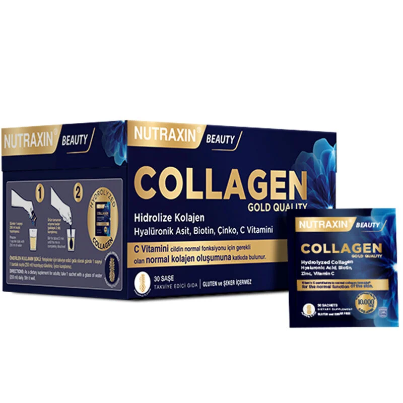 Nutraxin Collagen Gold Quauty Food Supplement 30 sachets