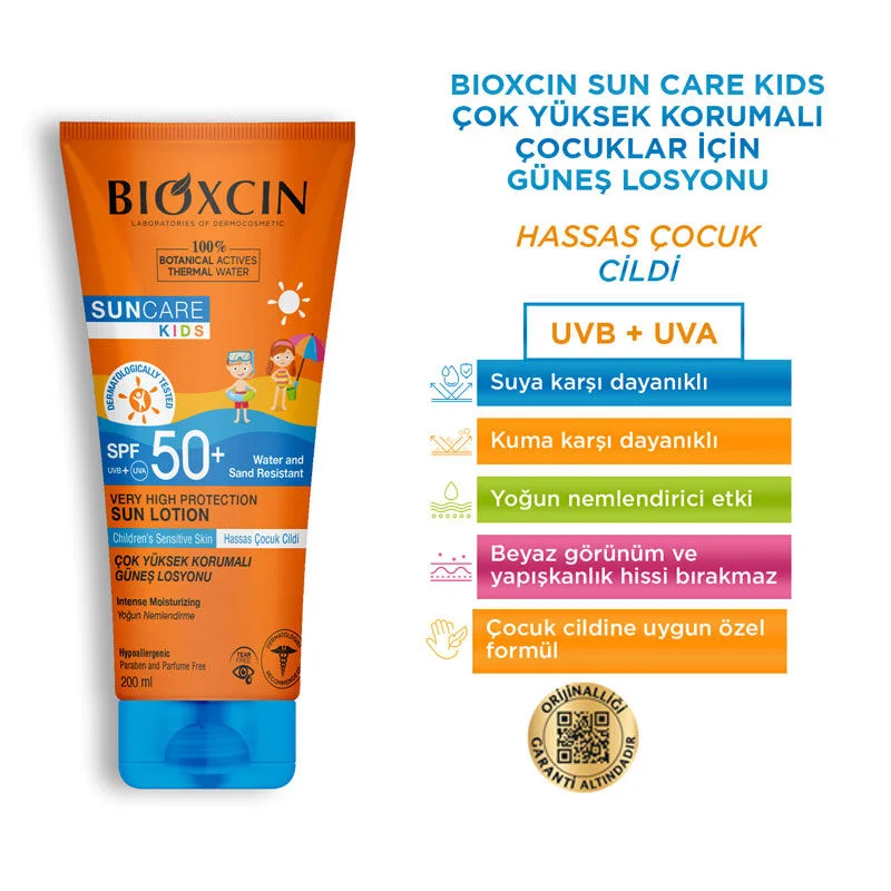 Bioxcin Sun Care Sun Lotion For Children Spf 50+ 200 ml