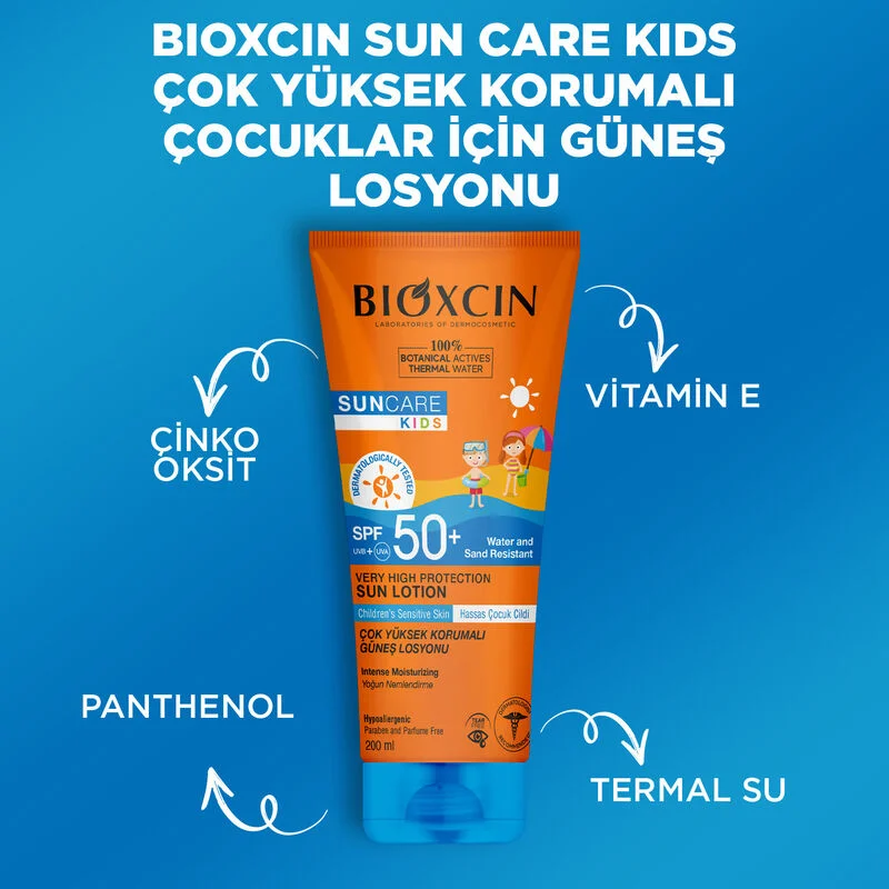 Bioxcin Sun Care Sun Lotion For Children Spf 50+ 200 ml