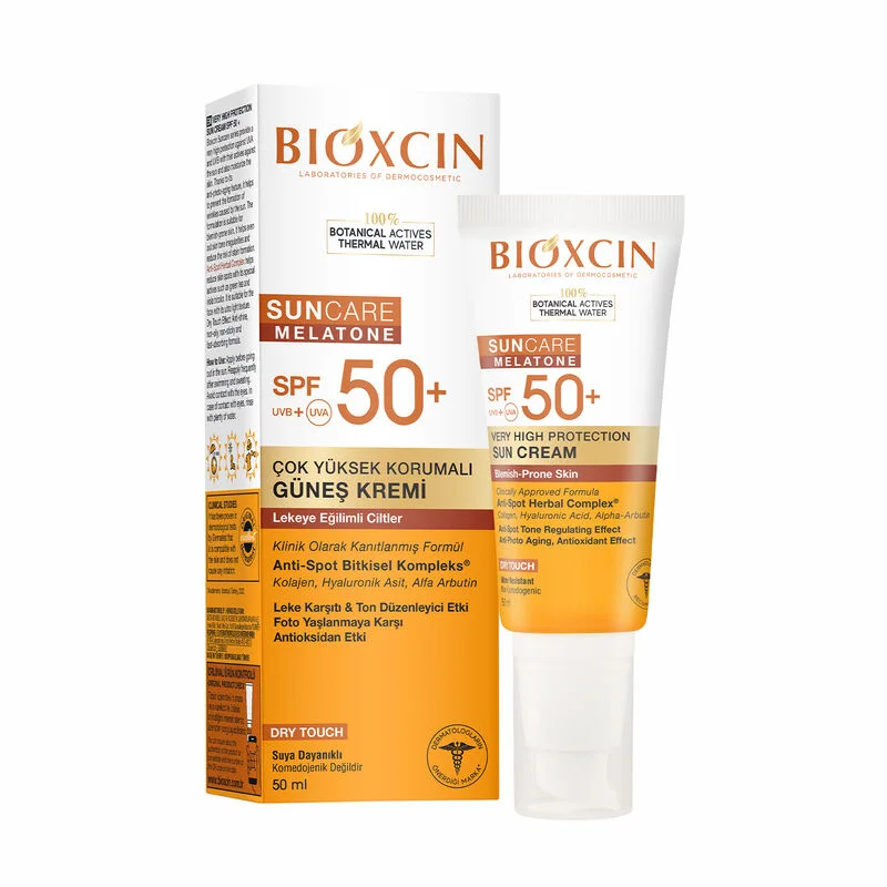 Bioxcin Sun Care Sun Cream For Blemish Prone Skin Spf50+ 50 ml