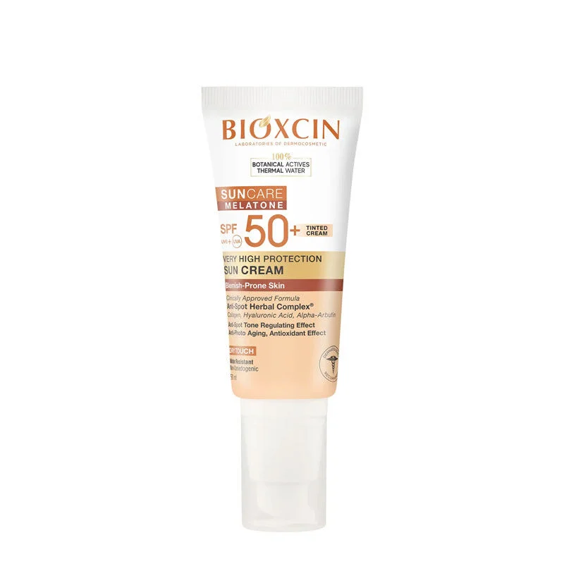 Биоксин Солнцезащитный крем для кожи с пигментацией SPF 50+ 50 мл