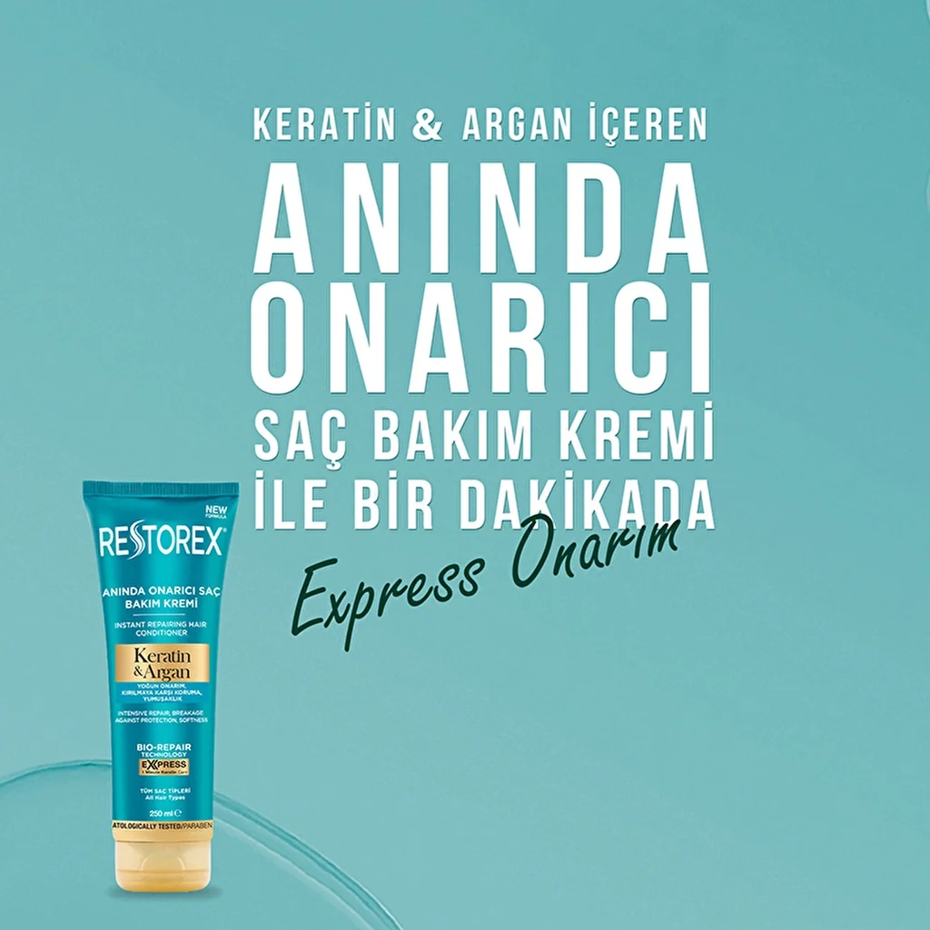 Restorex Keratin &amp; Argan Haarcreme - 250ml