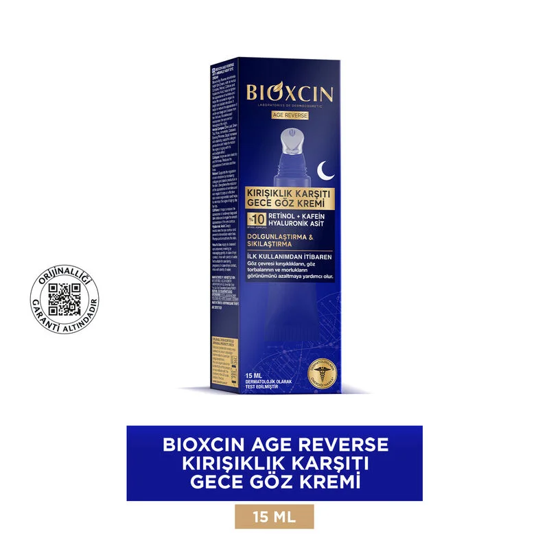 Bioxcin Age Reverse Nacht-Augencreme 15ml