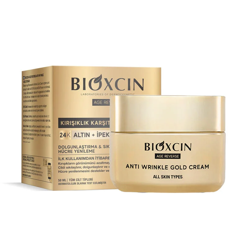 Bioxcin Age Reverse Anti-Falten Goldcreme 50ml