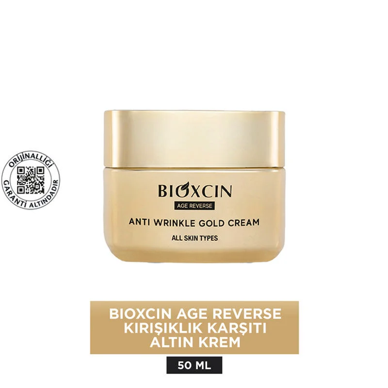 Bioxcin Age Reverse Anti-Falten Goldcreme 50ml
