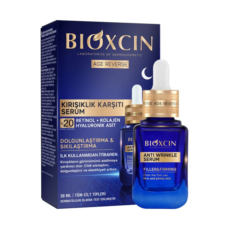 سيروم ليلي مضاد للتجاعيد بيوكسين Age Reverse 30 مل Bioxcin