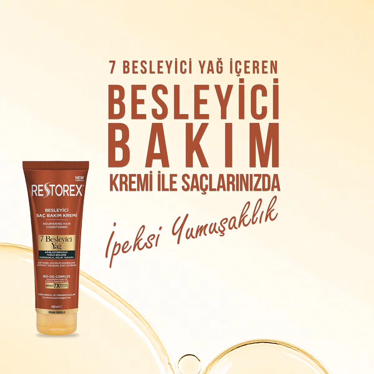 Restorex Nährende Haarpflegecreme - 250ml