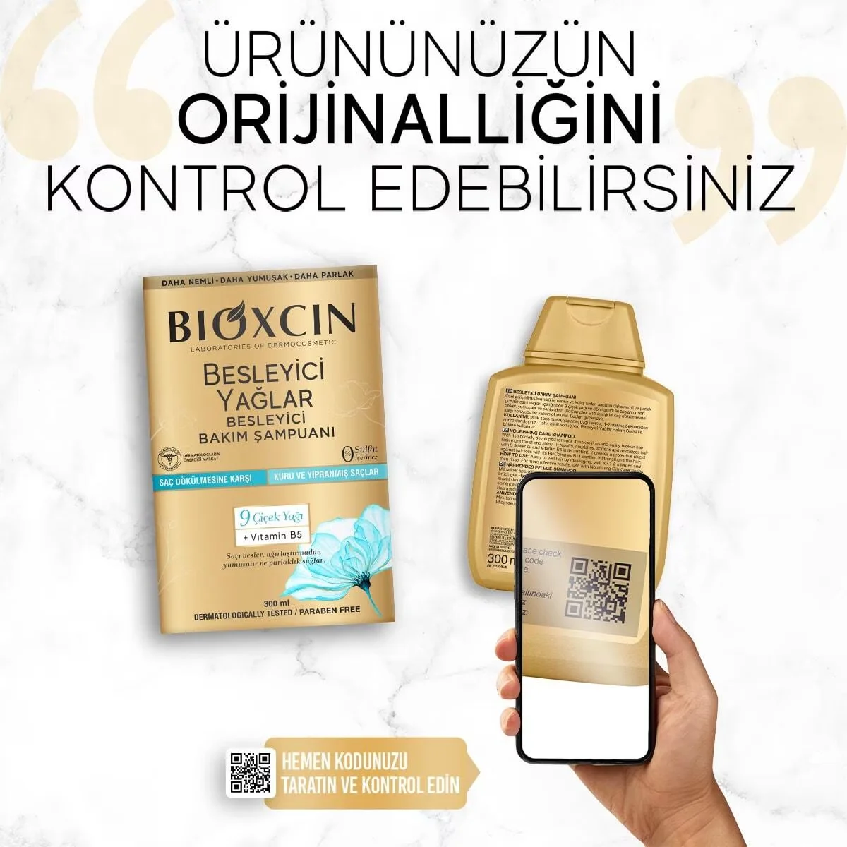 Bioxcin Nährende Öle Shampoo 300ml