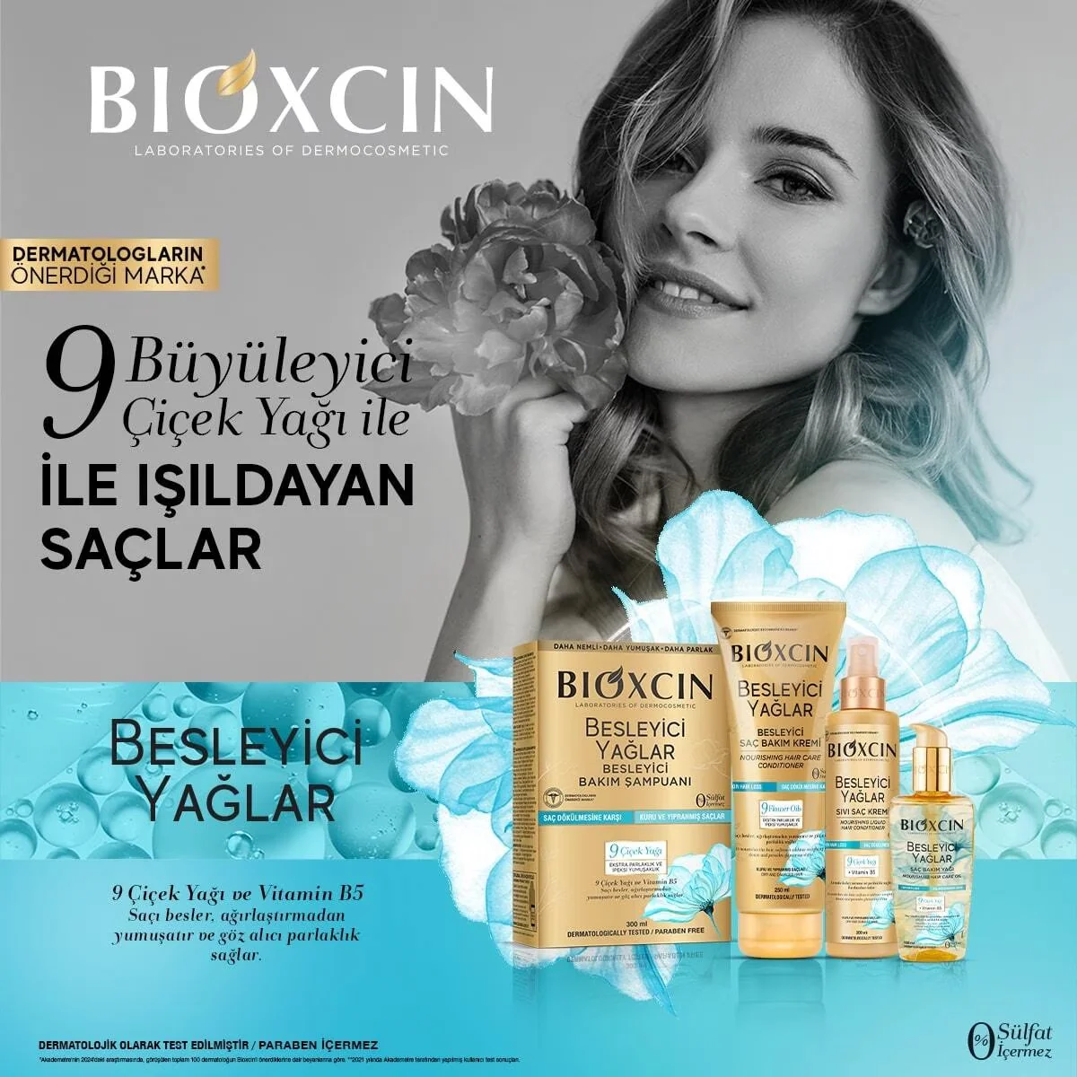 Bioxcin Nährende Öle Shampoo 300ml