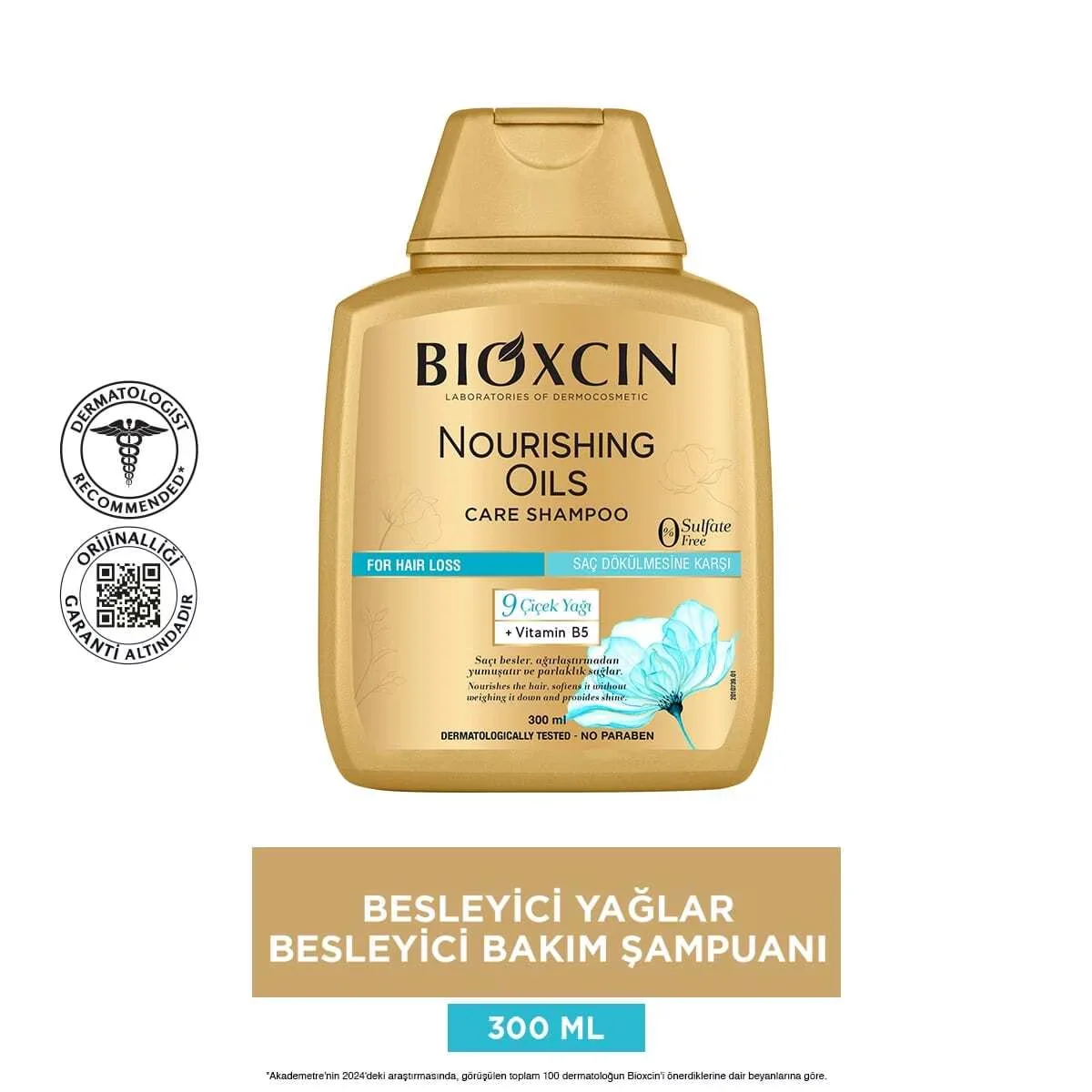 Bioxcin Nährende Öle Shampoo 300ml