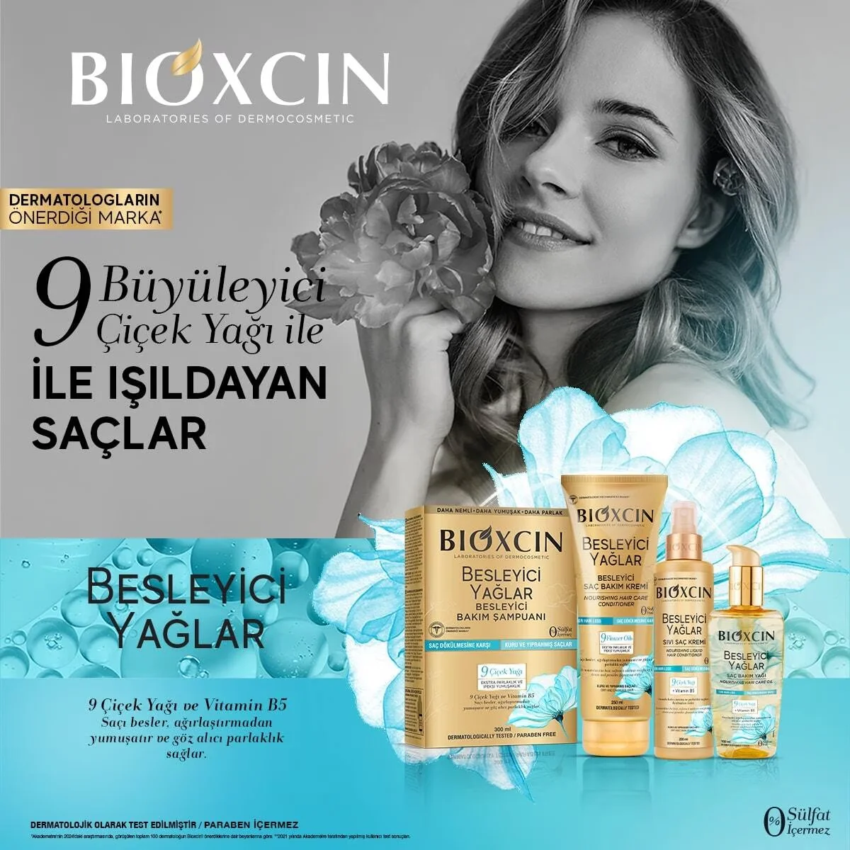 بلسم الشعر السائل بزيوت مغذية 200 مل من بيوكسين Bioxcin