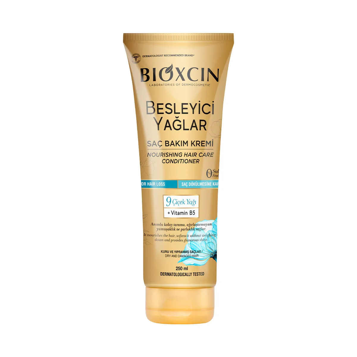 Крем для волос Bioxcin с питательными маслами (для сухих и поврежденных волос) 250 мл