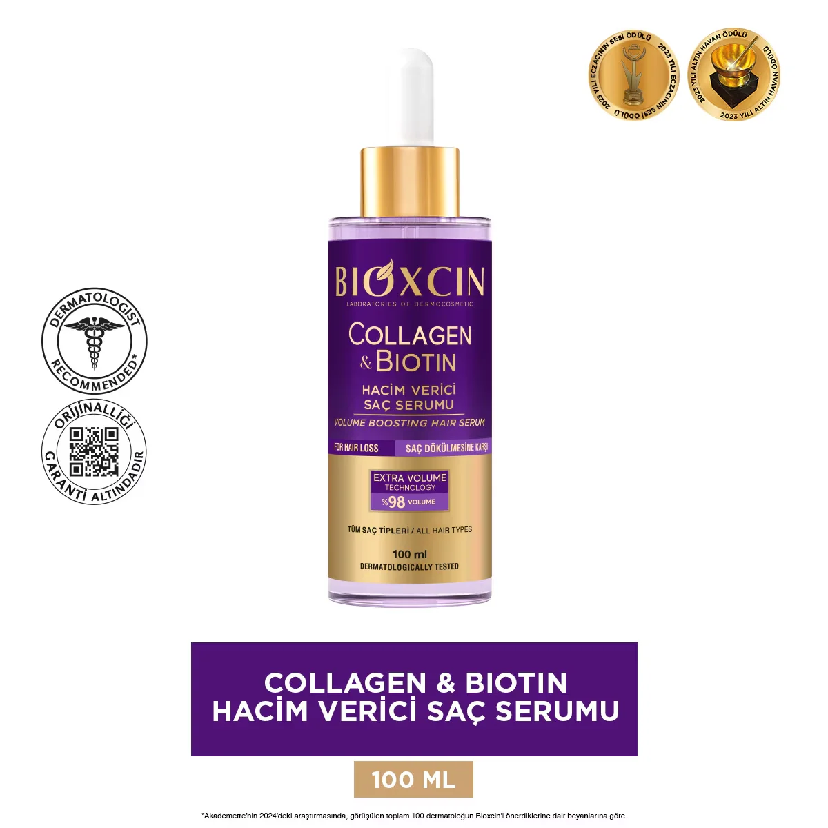 Bioxcin Collagen Biotin Hair Serum 100 ml