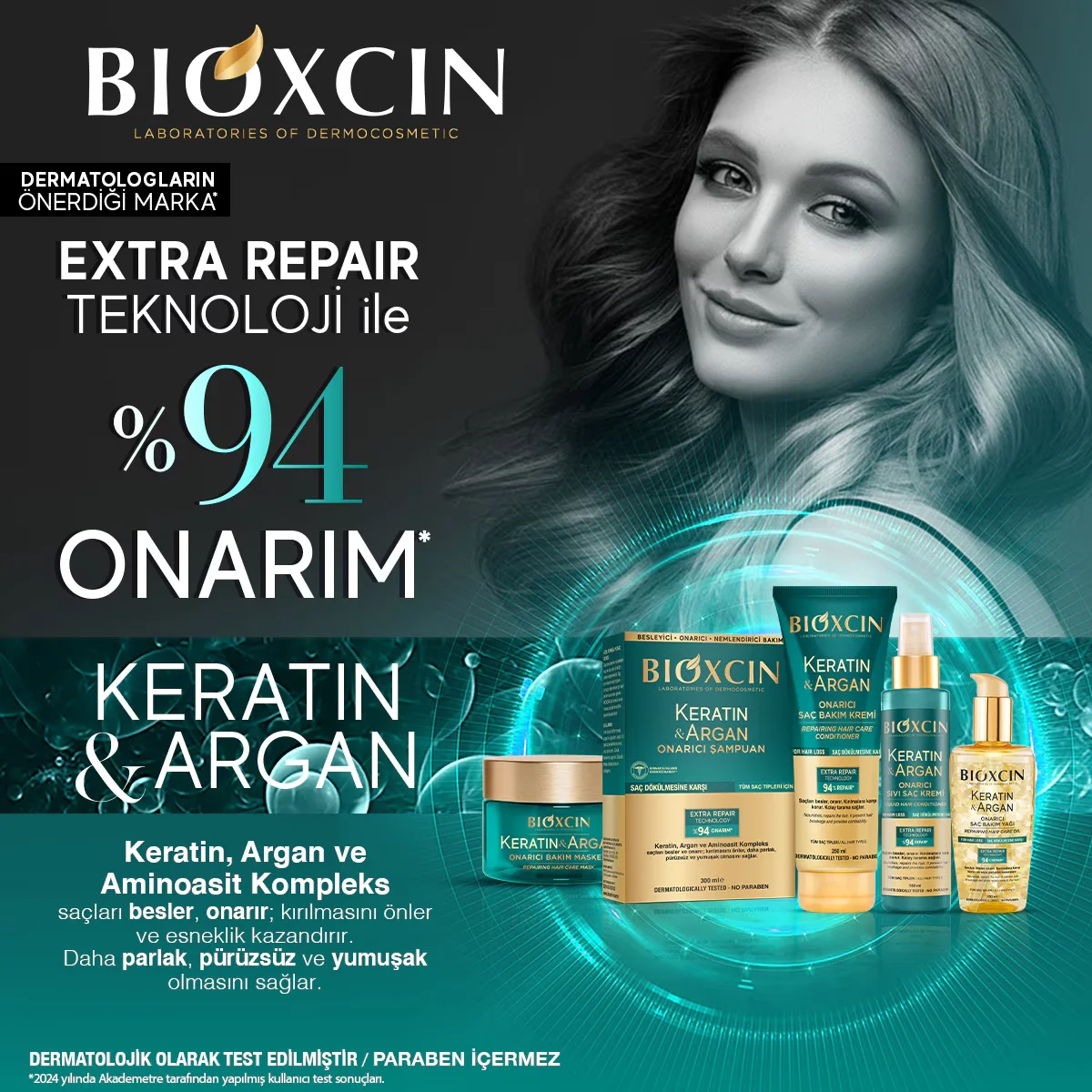 Маска для волос Bioxcin 225 мл