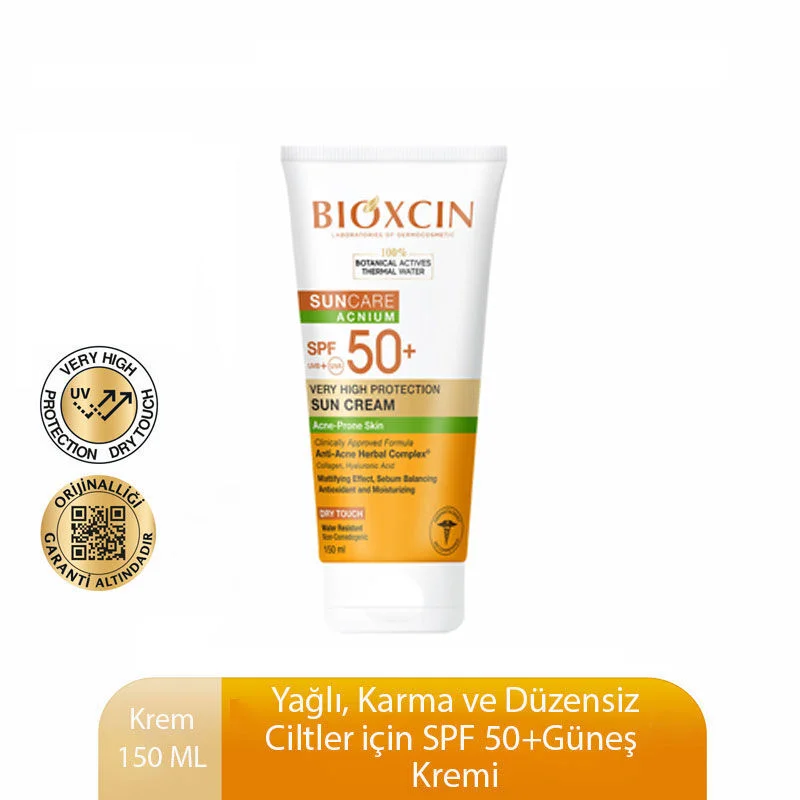 Биоксин Солнцезащитный крем SPF 50 для неровной кожи 150 мл