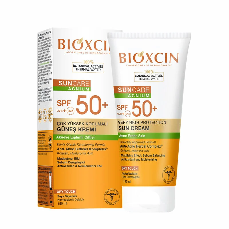 Биоксин Солнцезащитный крем SPF 50 для неровной кожи 150 мл