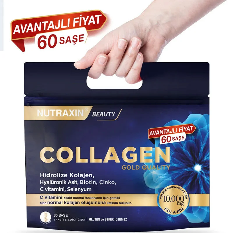 Nutraxin Hydrolysiertes Kollagen Gold - 60 Sachets