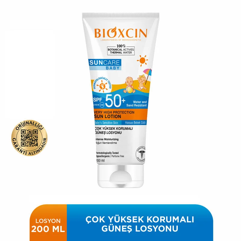 كريم واقي شمس معدني للأطفال SPF50+ 100 مل من بيوكسين Bioxcin