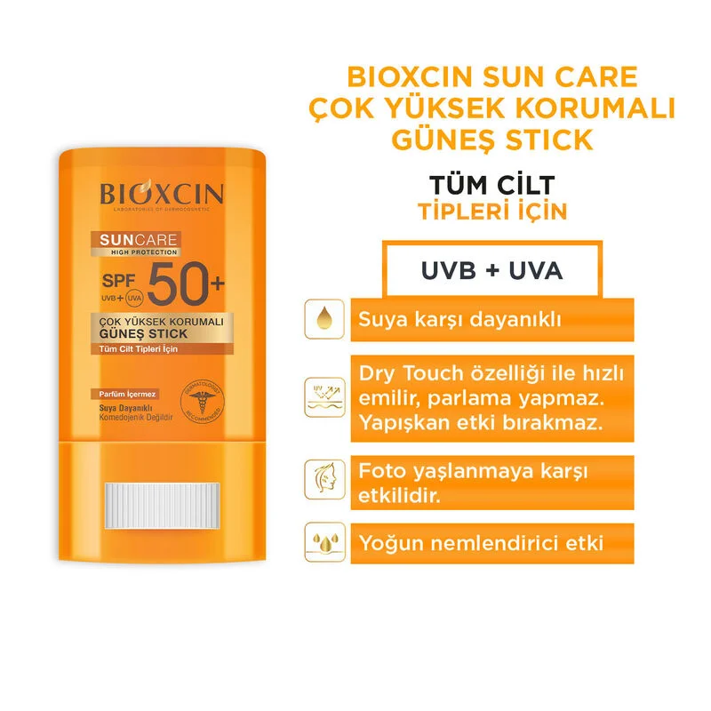 ستيك واقي شمس SPF50+ 15 جرام من بيوكسين Bioxcin