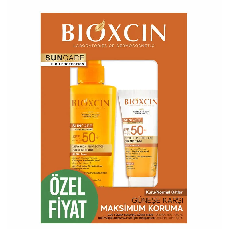 Bioxcin Sonnenschutzset für trockene/normale Haut