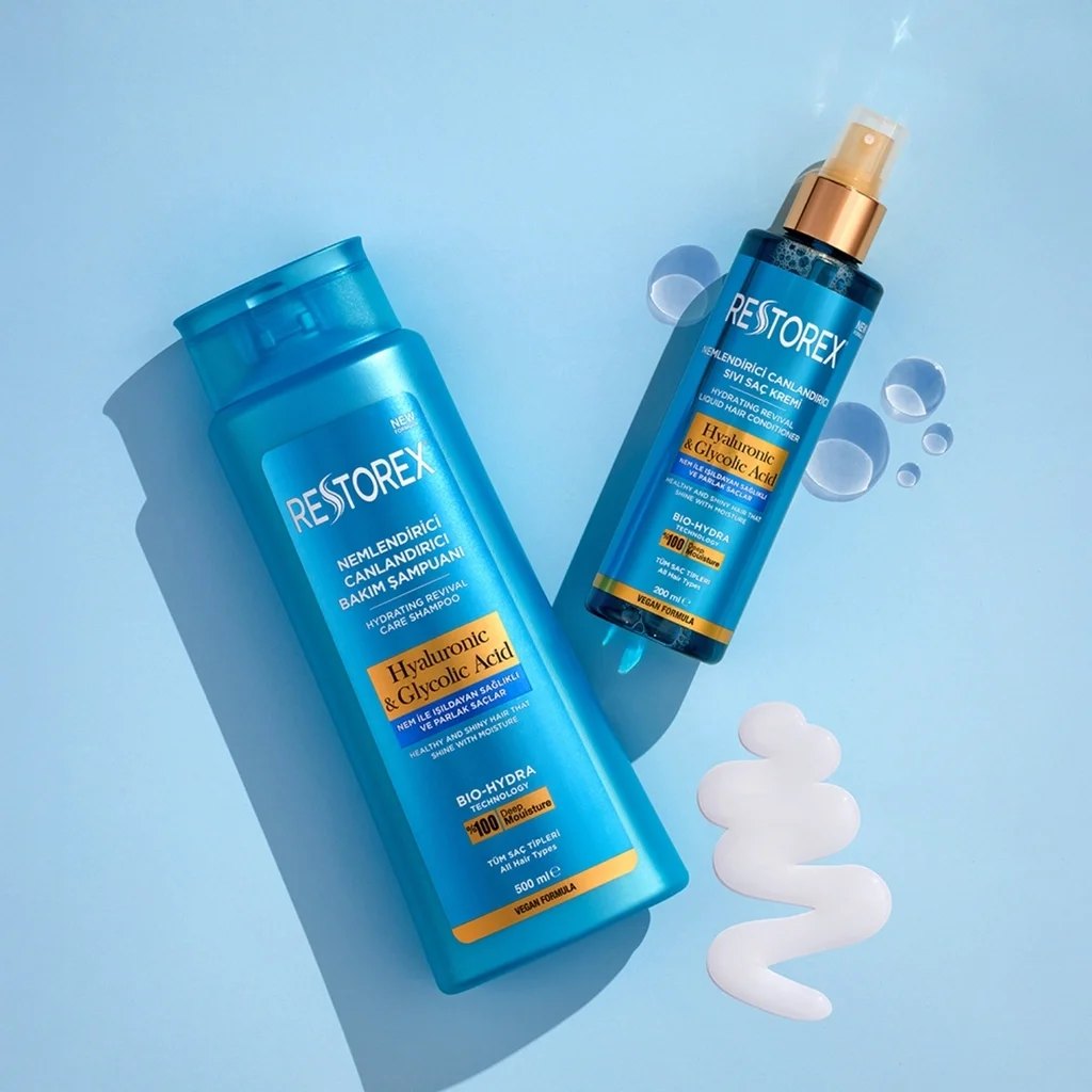 Restorex Revitalisierendes Feuchtigkeitsshampoo 500ml