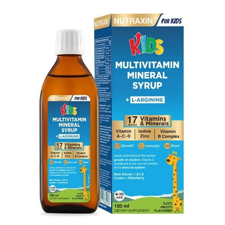 Nutraxin Kids Multivitamin Mineral Syrup 150 ml